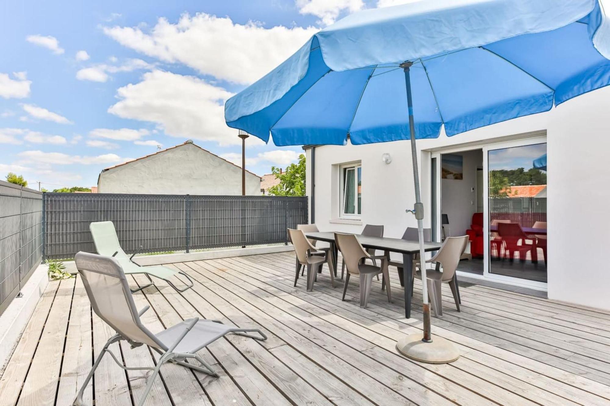 Villa Le Gois - Terrasse - Parking Beauvoir-sur-Mer Exterior foto