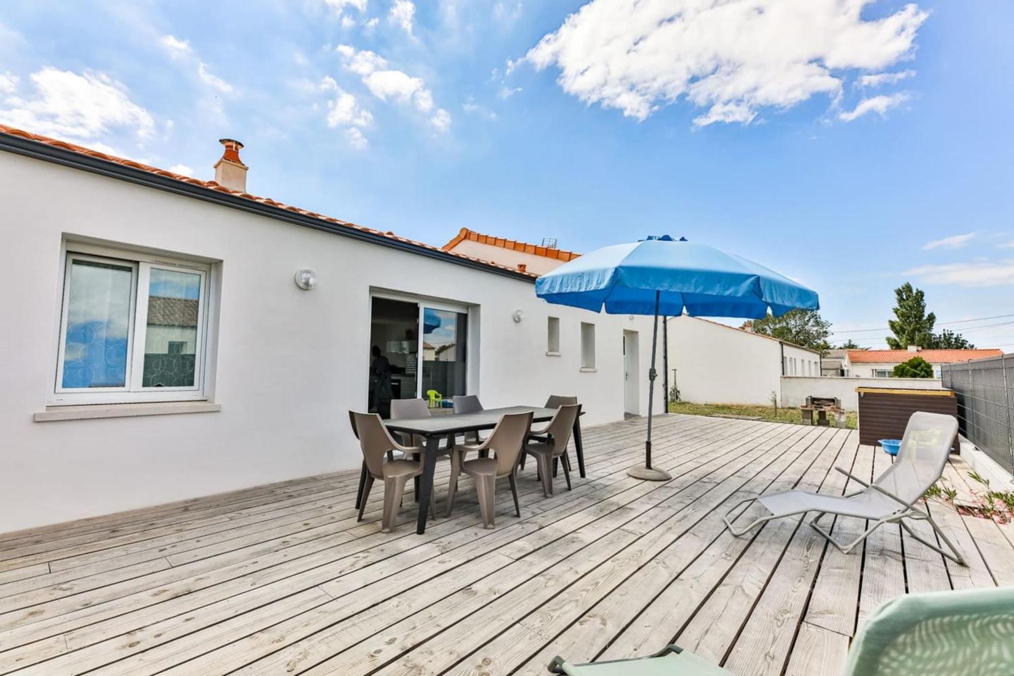 Villa Le Gois - Terrasse - Parking Beauvoir-sur-Mer Exterior foto