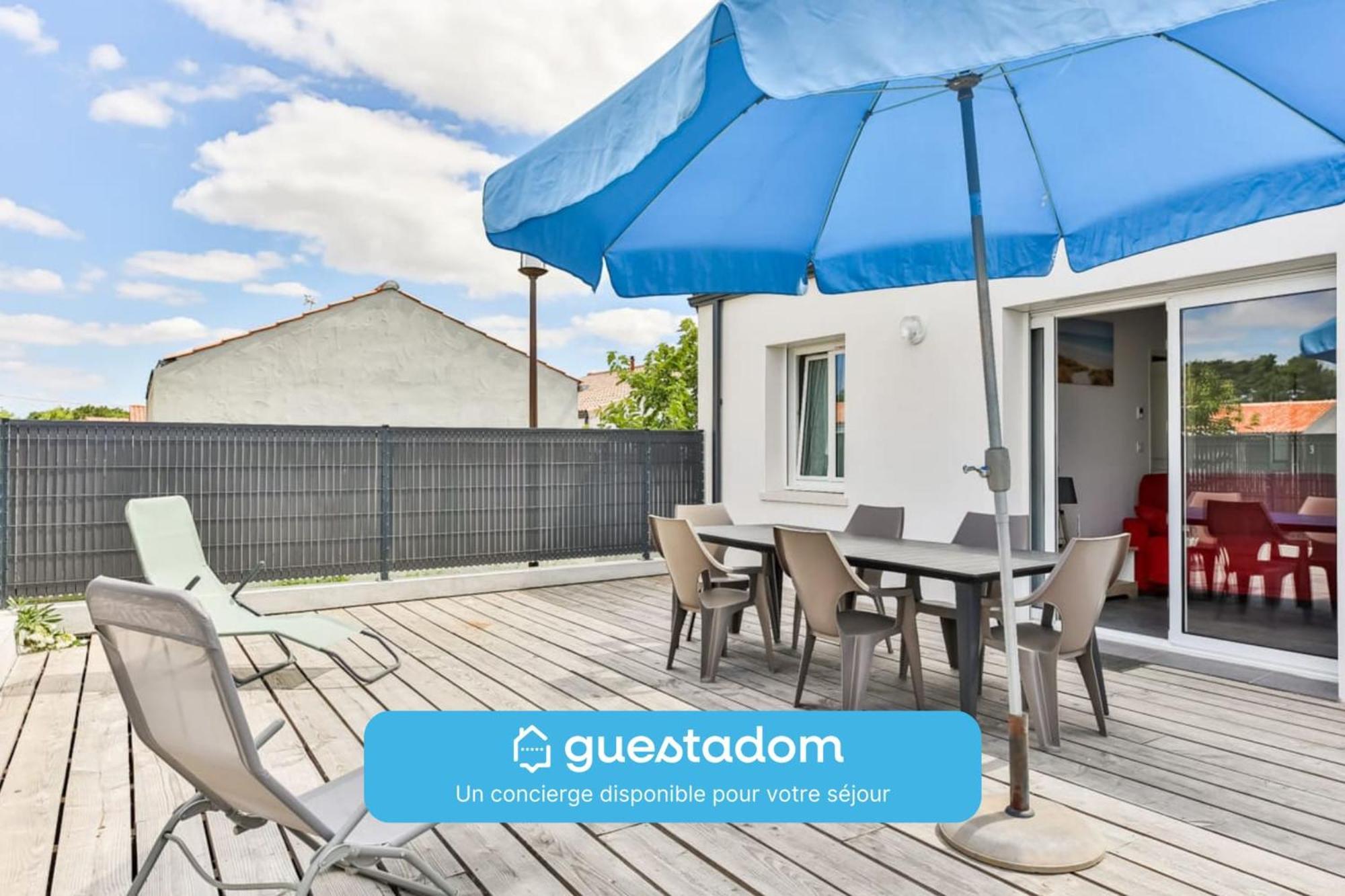 Villa Le Gois - Terrasse - Parking Beauvoir-sur-Mer Exterior foto